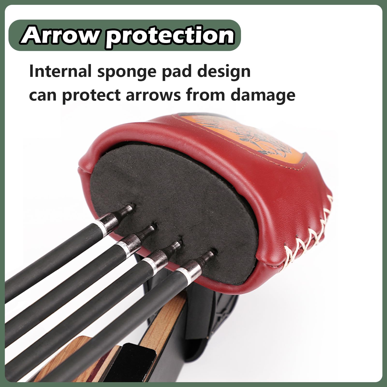 Yuecoom quiver snap design enables fast installation and removal for rapid shooting