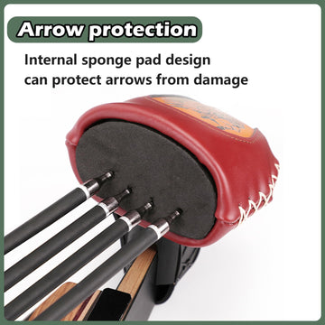 Yuecoom quiver snap design enables fast installation and removal for rapid shooting