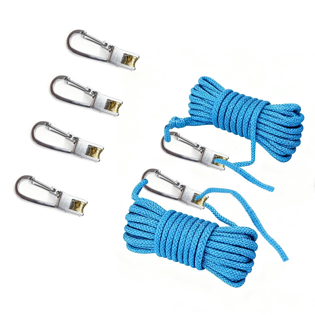 YUEHISY easy-use tensioner reduces knot-tying requirements.
