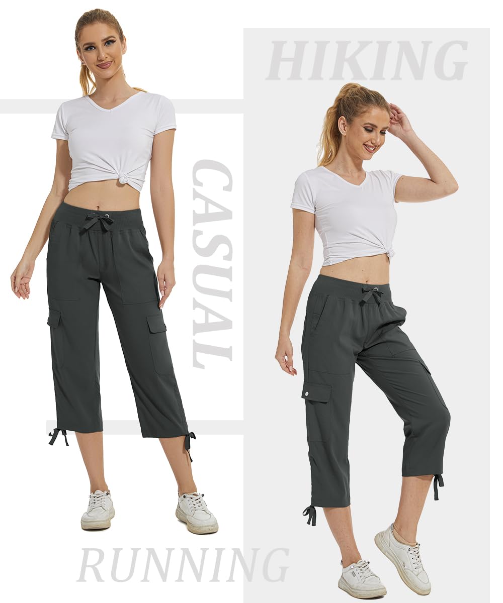 YuKaiChen women's capris outfit idea pairs with jackets for versatile looks