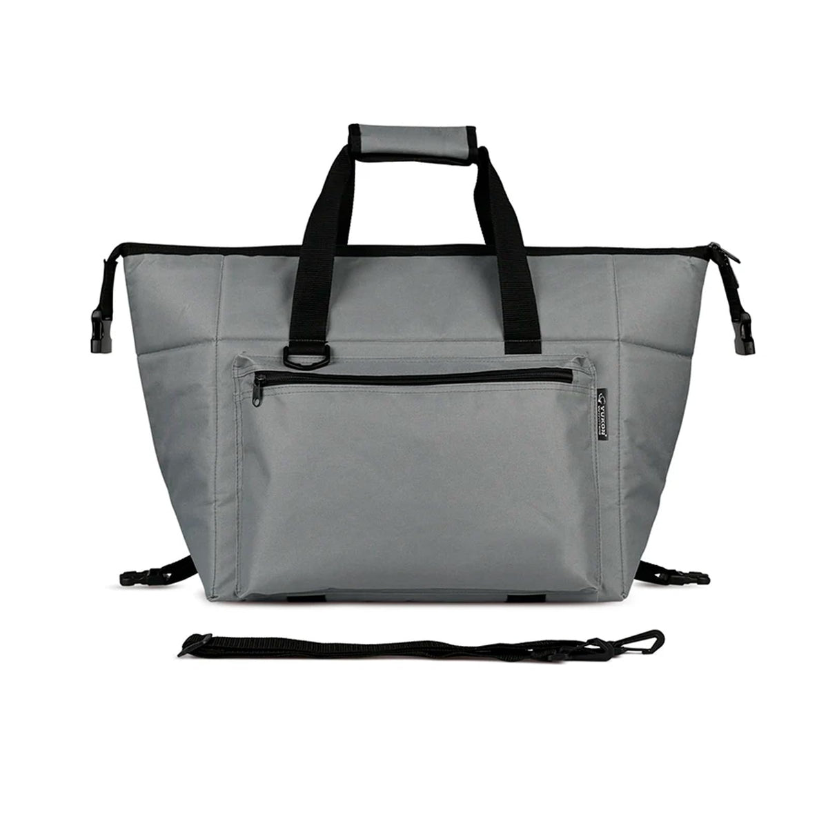 Yukon Outfitters 24-can insulated cooler bag front view showing spacious capacity for picnics