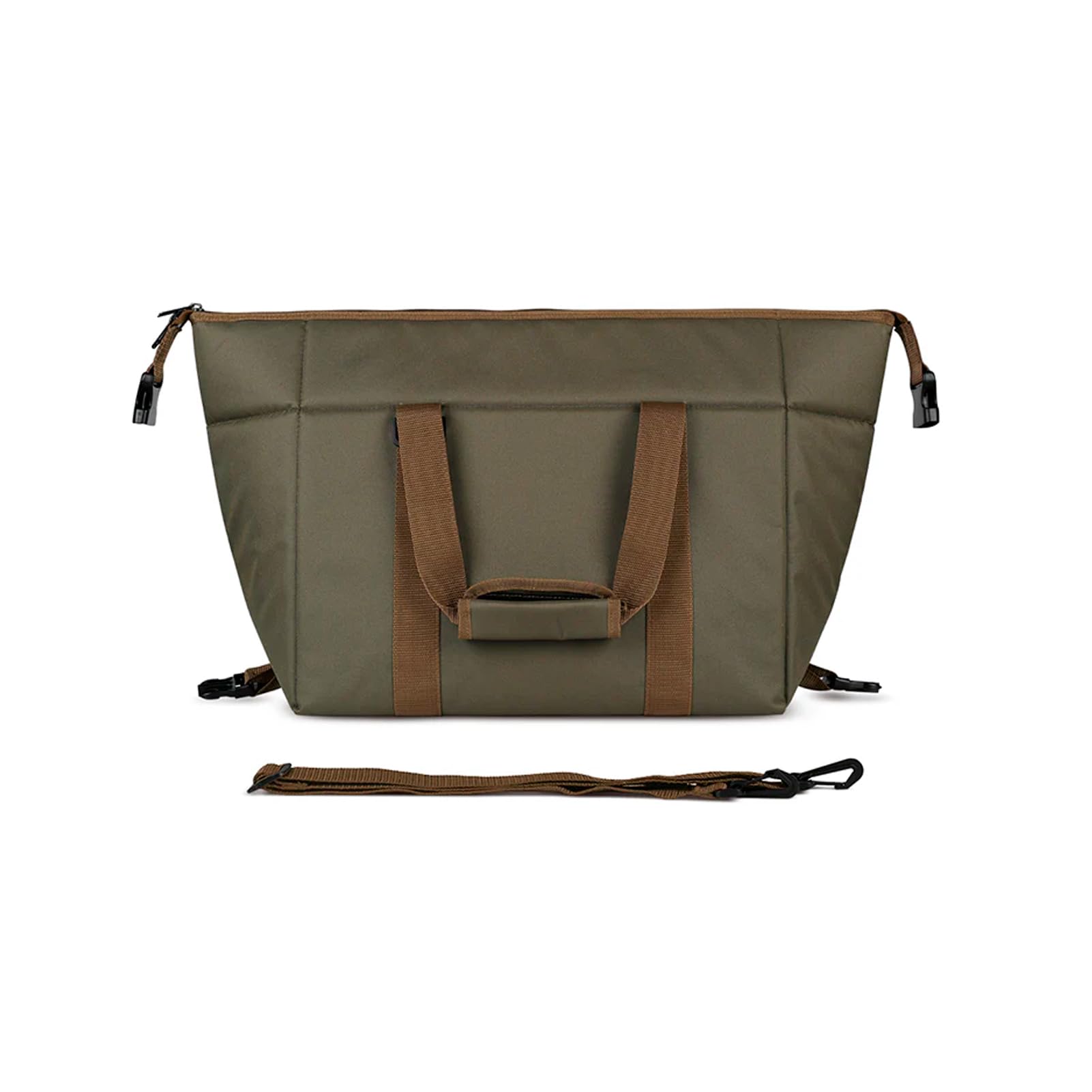 Yukon Outfitters cooler bag ready for outdoor activities with rugged durability.