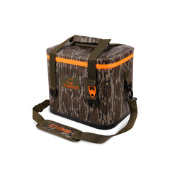 Yukon Outfitters 30-Can Tech Cooler front view highlights rugged build and capacity.
