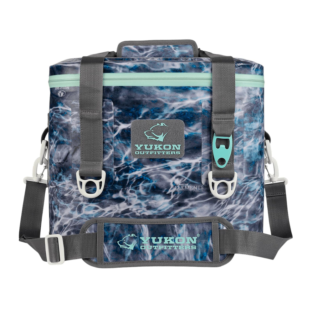 Yukon Outfitters 30-Can Tech Cooler side view showing capacity and insulation