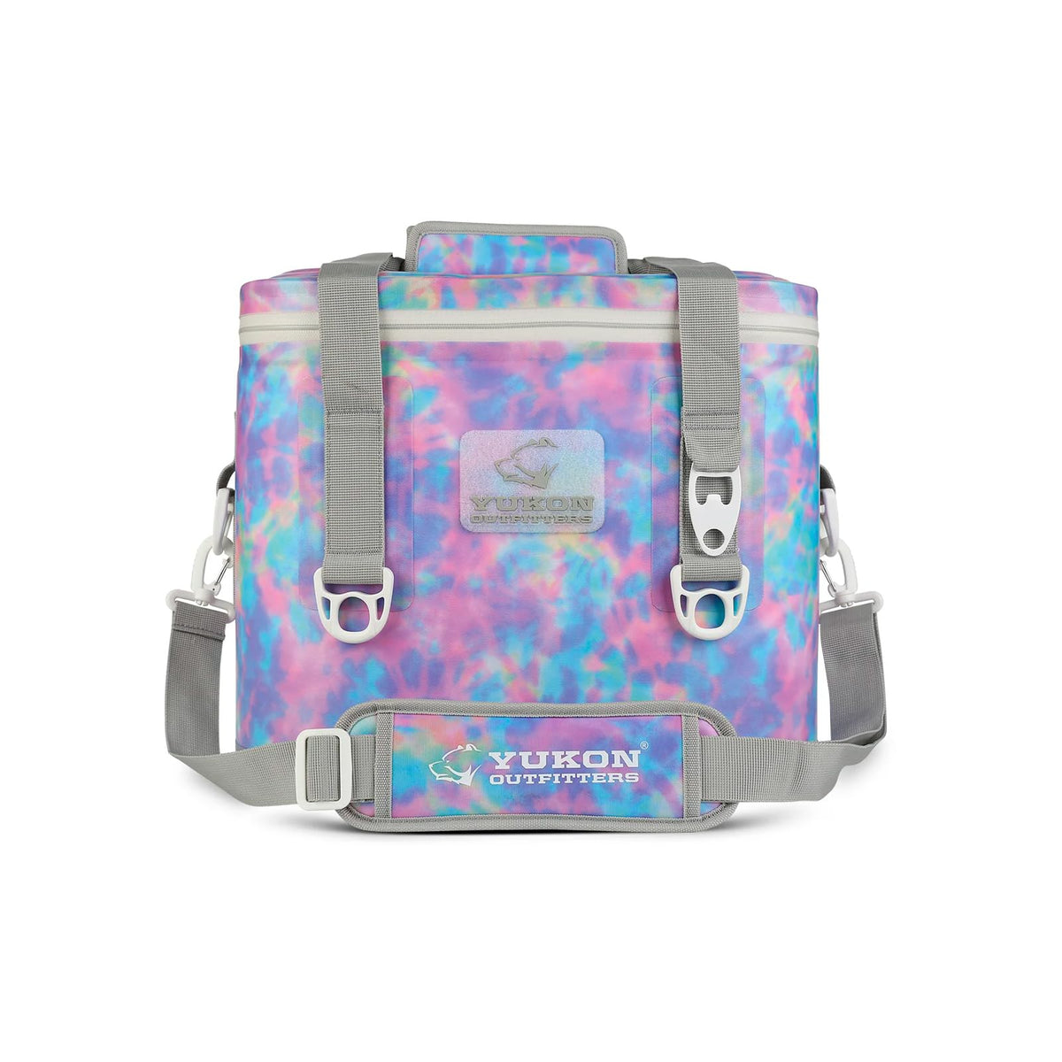 Yukon Outfitters 30-Can Tech Cooler bag front view for camping and keeping drinks cold