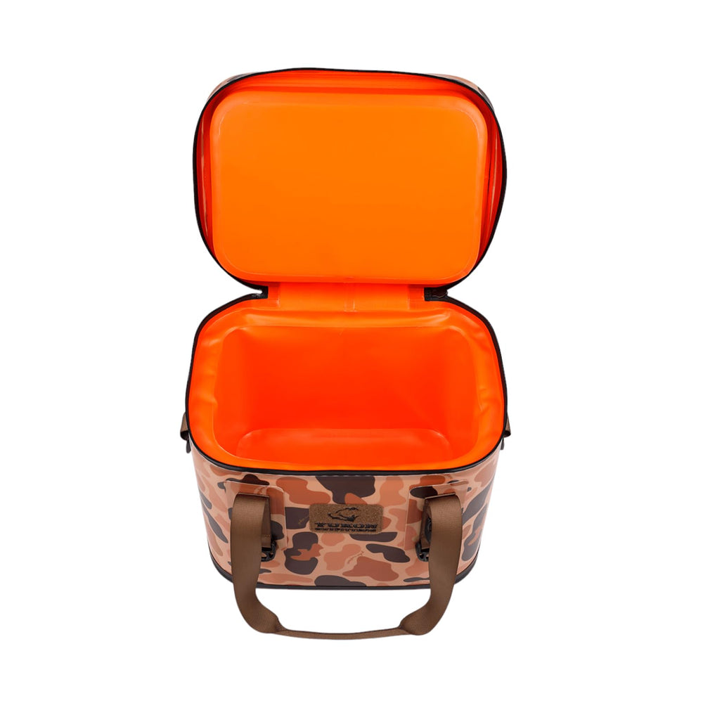 Yukon Outfitters 54-liter capacity holds up to 30 cans for camping or tailgates.