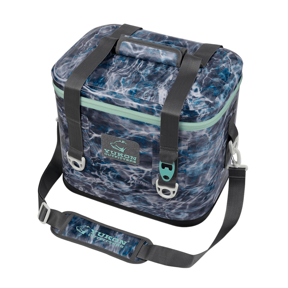 Yukon Outfitters Cooler with four lashing points for secure mounting