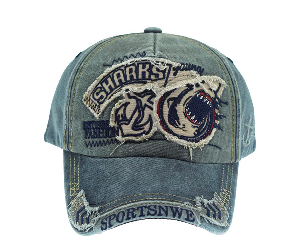 YULOONG 100% cotton trucker hat keeps you cool with breathable front panels.