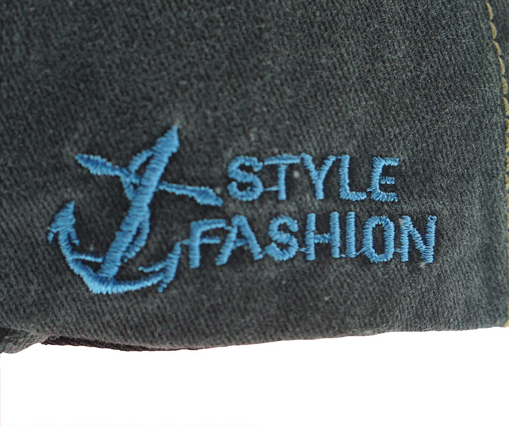 YULOONG unisex denim cap suits men and women for outdoor use