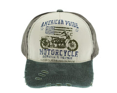 YULOONG cap motorcycle pattern adds bold streetwear flair for outings.