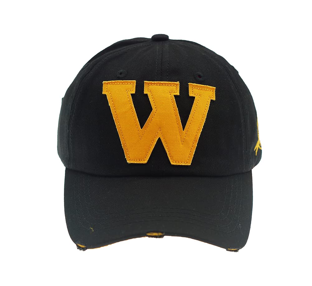 YULOONG W-pattern embroidered cap adds retro style to any outfit