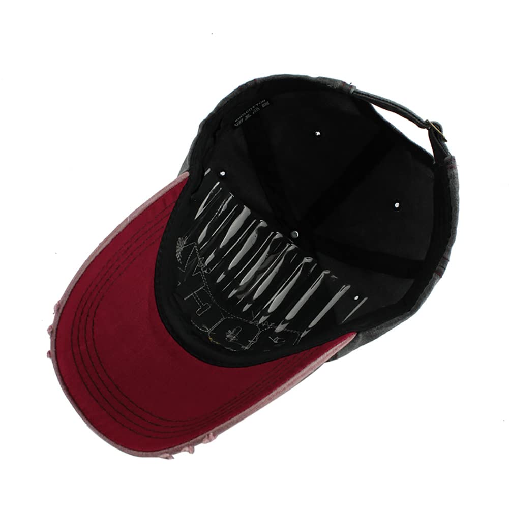Adjustable back strap on the YULOONG cap for a snug fit.