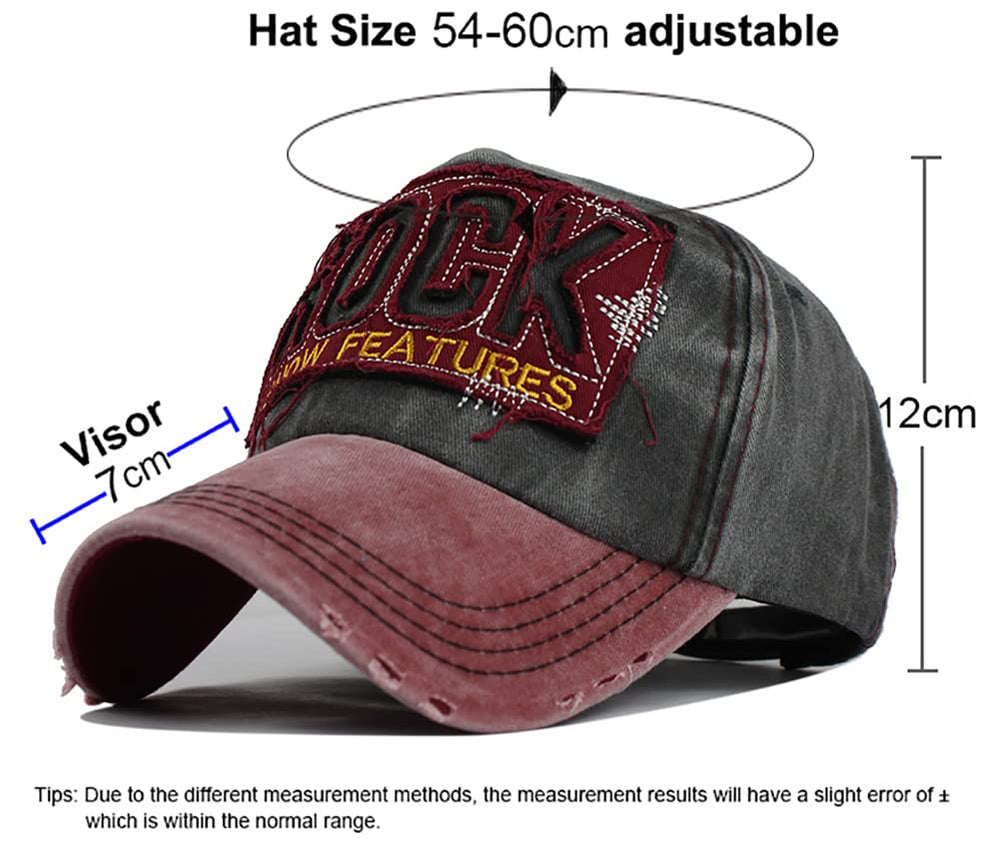 Close-up of YULOONG rock-pattern embroidery on the cap.