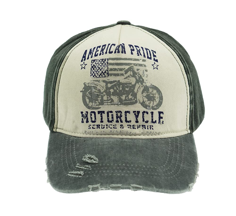 YULOONG Vintage Cap back view—vented design for all-day comfort.