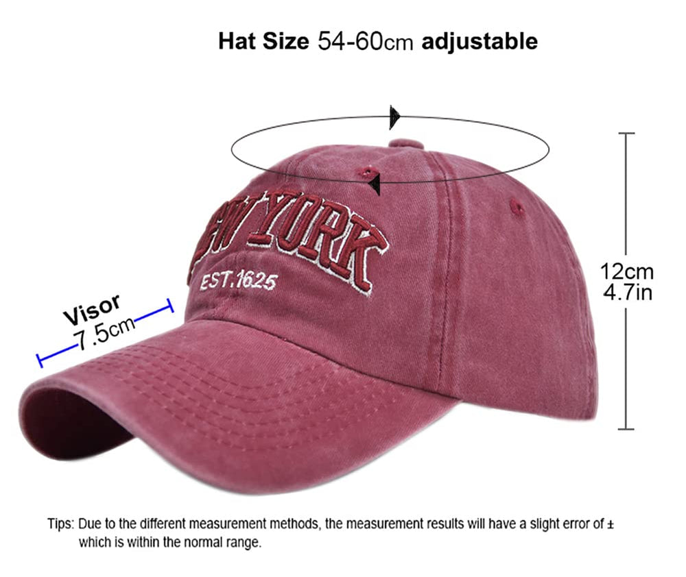 YULOONG washed denim texture cap in durable cotton for everyday wear