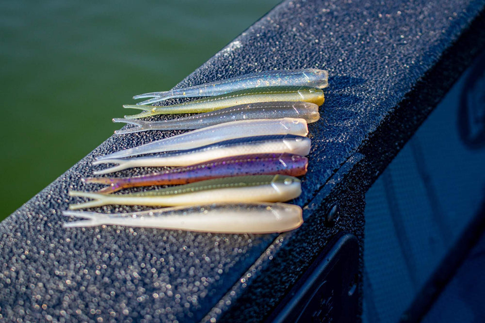 YUM FF Sonar Minnow Ayu 4 packaging aids storage and quick access.