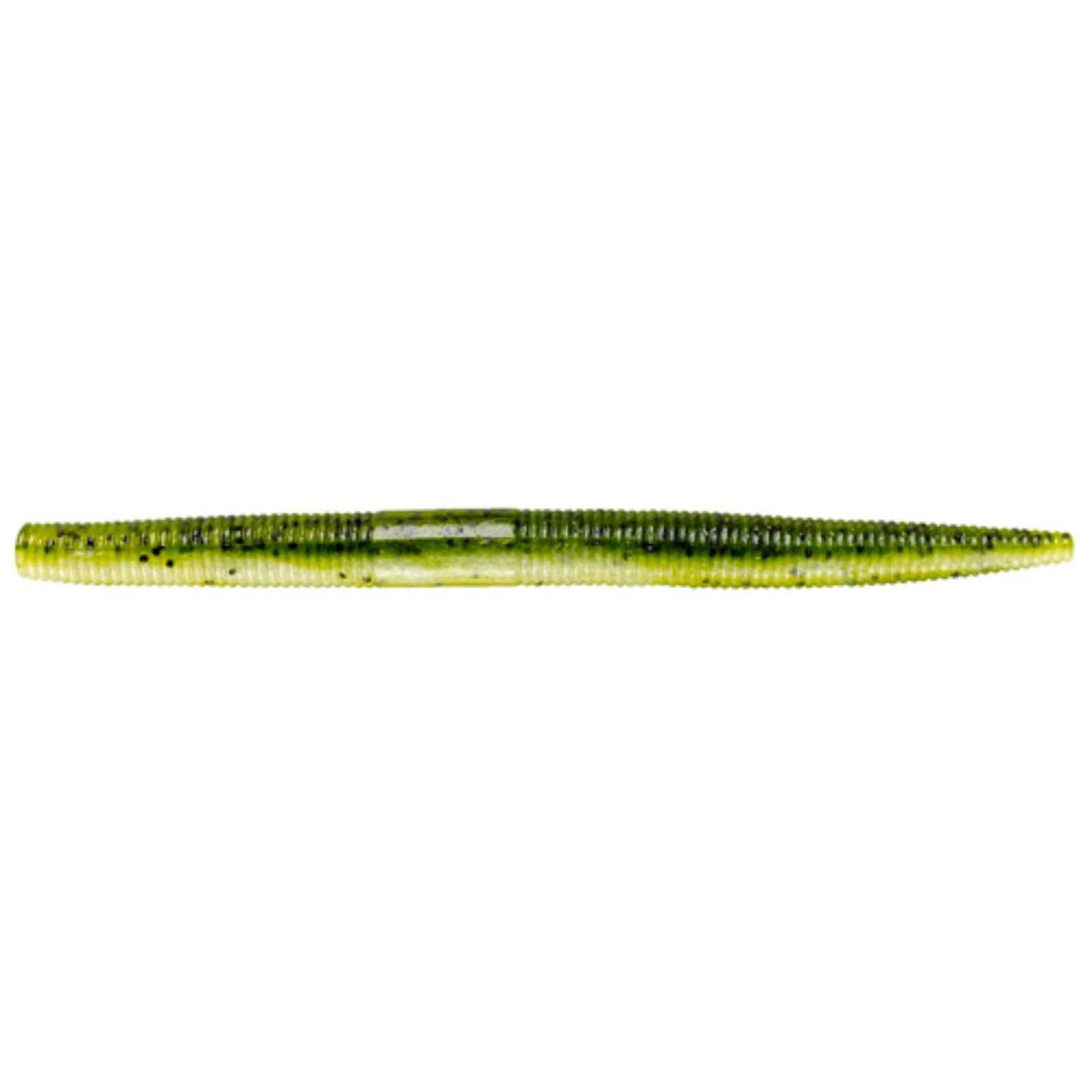 YUM Dinger Classic Worm Watermelon Pearl on Texas rig setup demonstrates versatility.