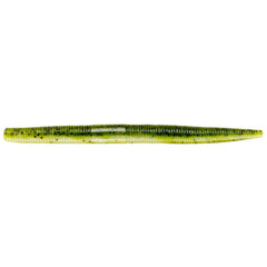 YUM Dinger Classic Worm Watermelon Pearl on Texas rig setup demonstrates versatility.