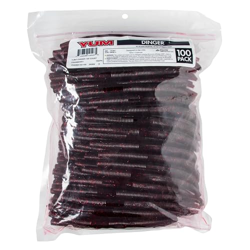 Bulk 100-pack provides economical choices for frequent anglers.