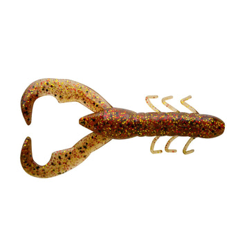 Yum Lures Christie Craw Copper Flash 3.5 inch lure boosts attraction in clear water