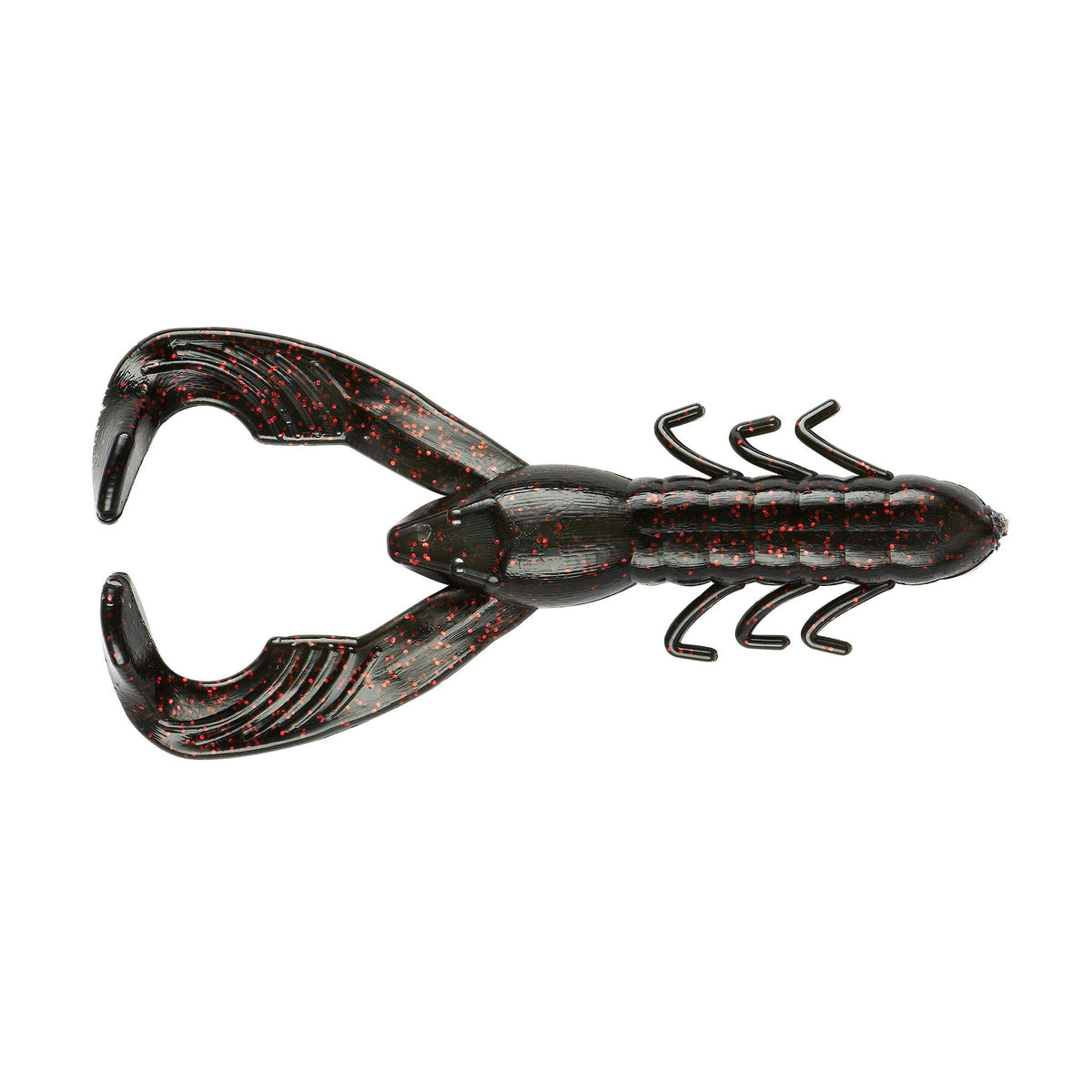 Yum Lures Christie Craw soft bait swims and flails to mimic a crawfish for Carolina rigs.