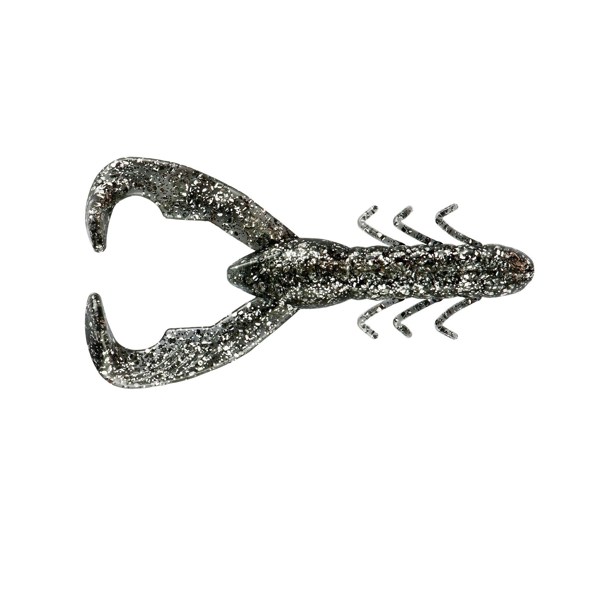 Yum Lures Christie Craw Tin Foil profile sways and entices bites