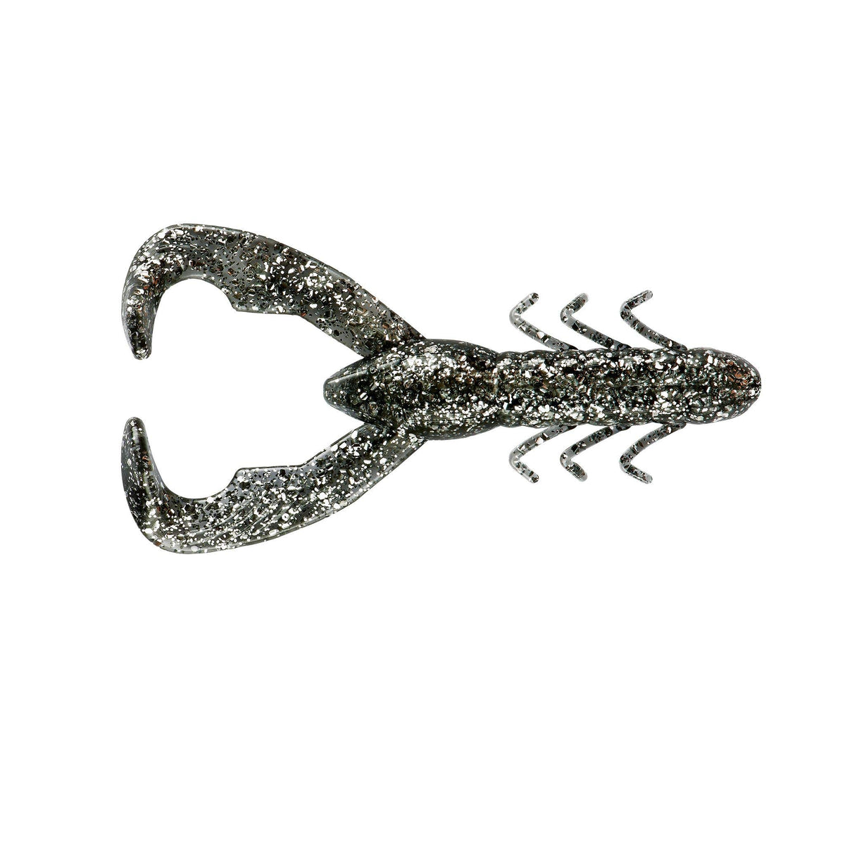 Yum Lures Christie Craw Tin Foil profile sways and entices bites