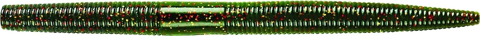 Yum Lures Dinger 5'' California Craw Gold Flake side rigging demonstrates rigging options