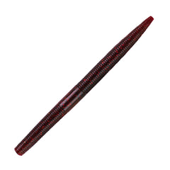 YUM Dinger Cranberry side view shows versatile bass lure for multiple rigs