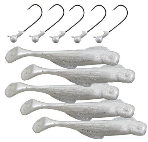 Yum Lures Mud Minnow Kit jigheads deliver durable, precise hook-ups for shallow water fishing