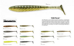 Yum Lures Pulse Summer Gill works with swimbait hooks and rigs for broad rigging options.