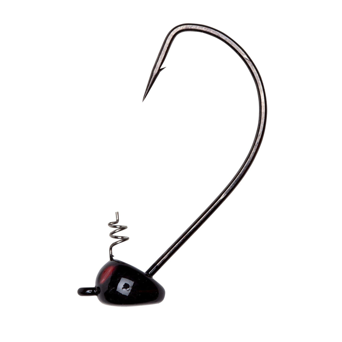 Yum Lures Pumpkin Ed Jig Head keeps bait up for better vertical presentations.