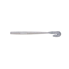 Yum Lures Thump'N Worm swimming lure with pearl/silver flakes for versatile fishing action.