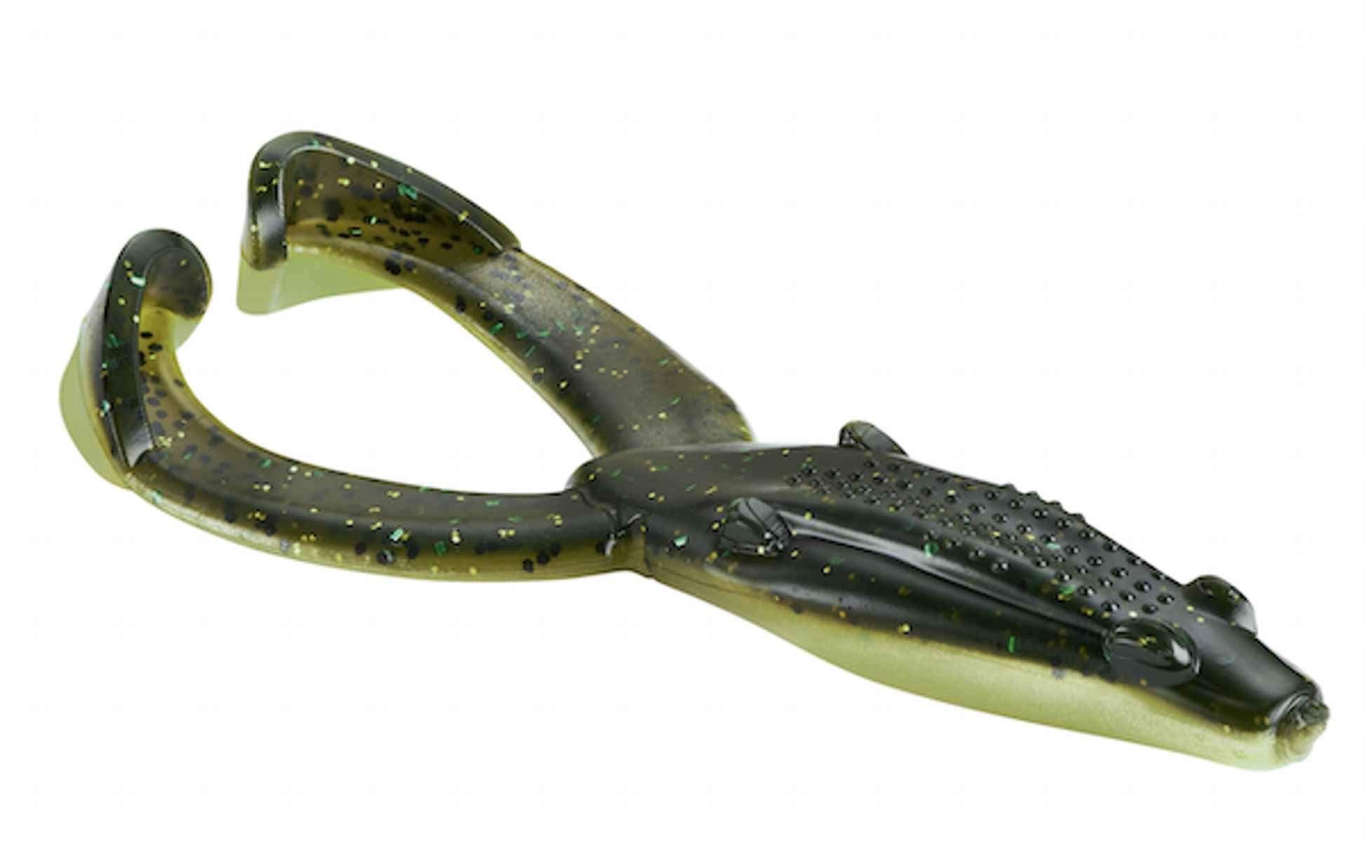 Yum Lures Tip Toad Bait Bullfrog ready for topwater action and aggressive strikes.