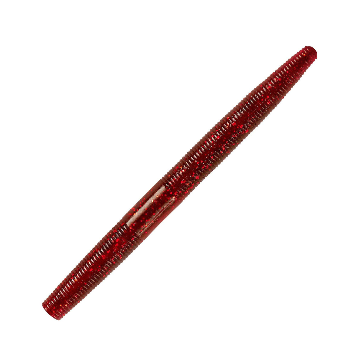 Yum Lures YDG4193 Dinger worm jig front view with cranberry lure