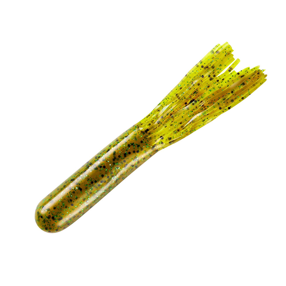 Yum Lures YT411 pumpkin pepper green tube bait for bass and panfish