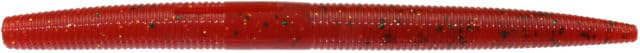 Yum Lures Yum Dinger 5in Tomato lure for bass fishing with enticing wiggling action.