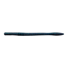 Yum Lures Yum Finesse Worm Junebug 8in with a bulbous tail improves bass attraction on finesse rigs.