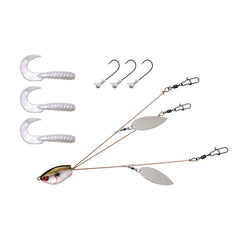 YUMbrella Ultralight Flash Mob 3-Wire rig - front view with willow blades