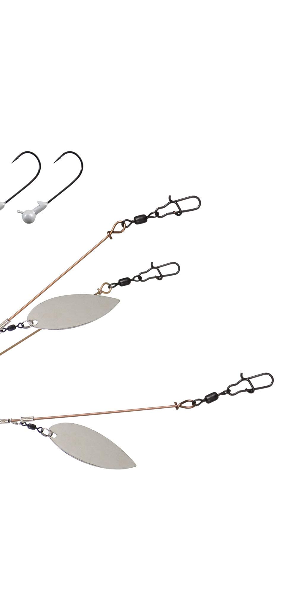 YUMbrella Ultralight 3-Wire rig deployed in water showing multiple arms