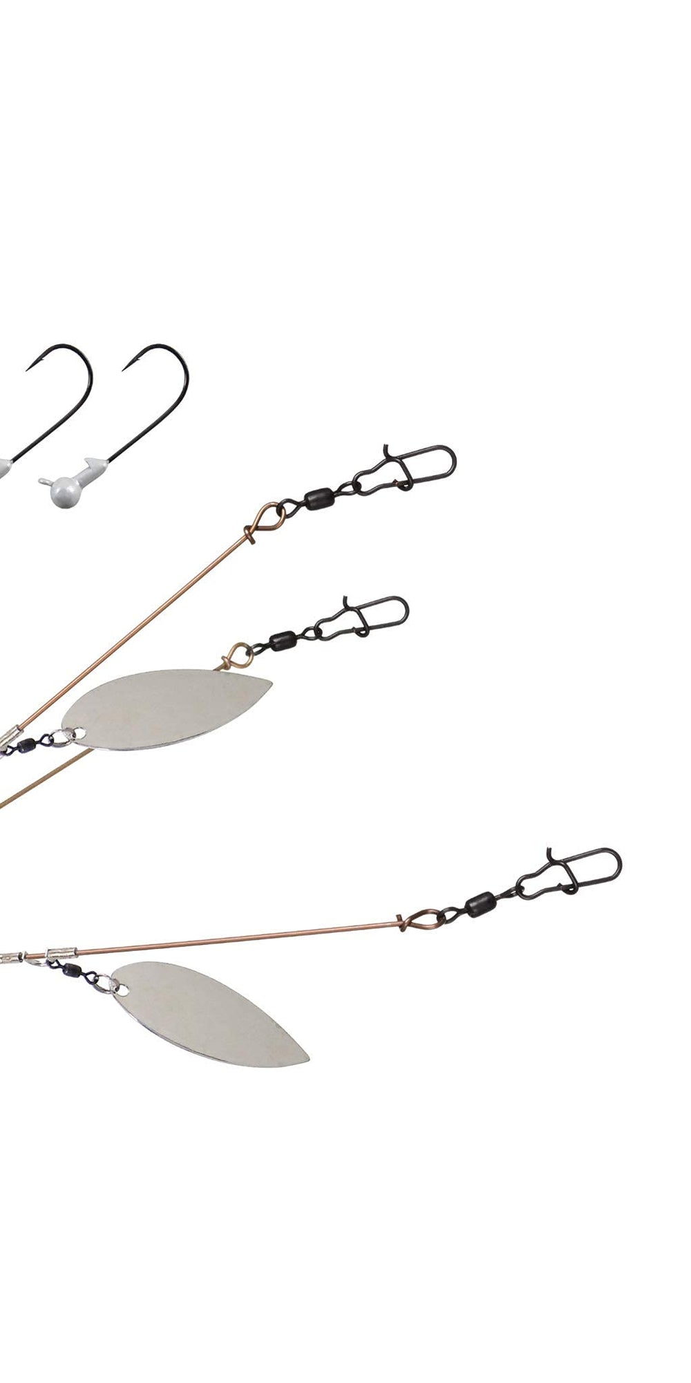 YUMbrella Ultralight 3-Wire rig deployed in water showing multiple arms