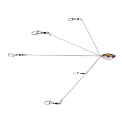 Yumbrella Ultralight Multi-Lure 5-Wire Rig in Tennessee Shad