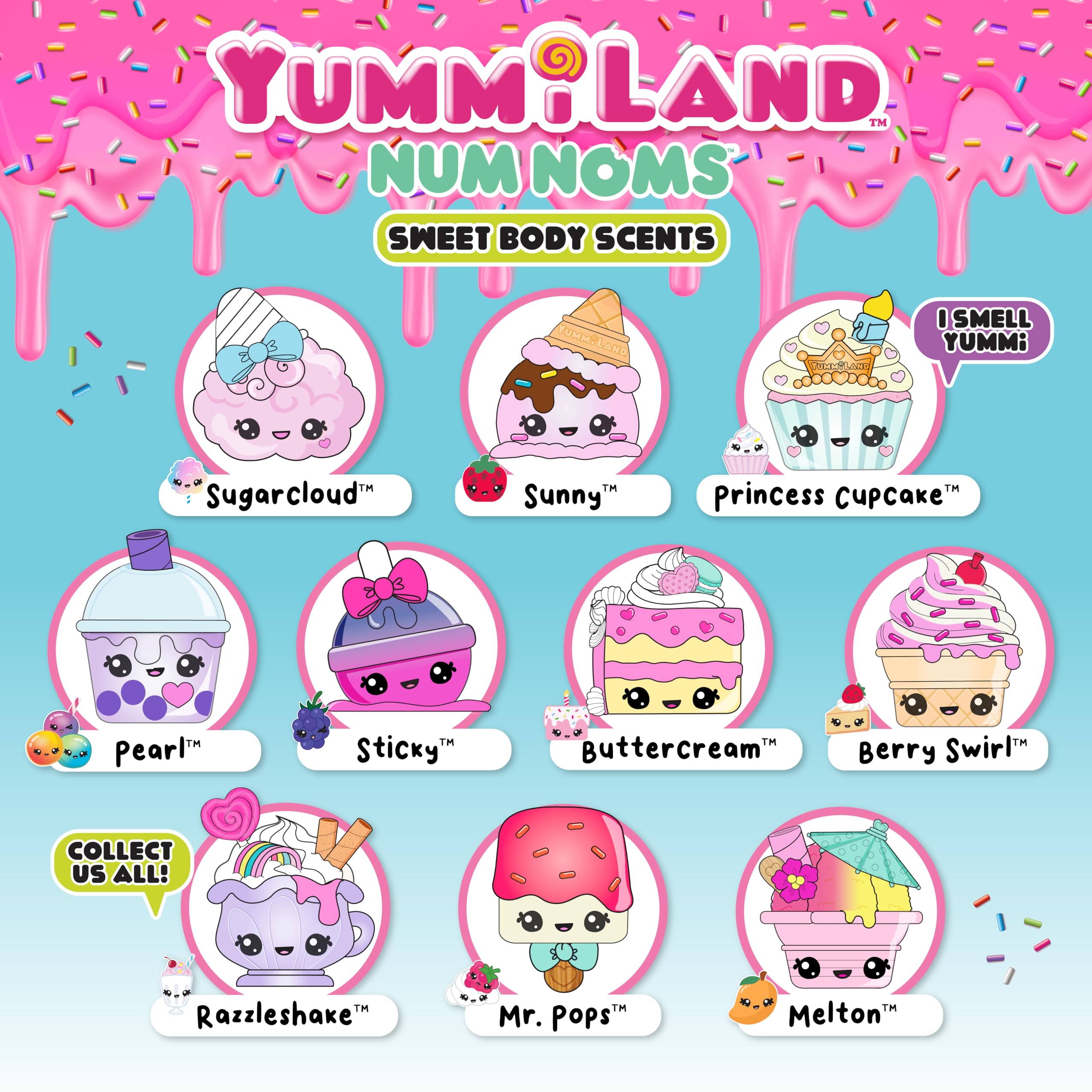 Yummiland Num Noms Body Scent 3-pack product image 7