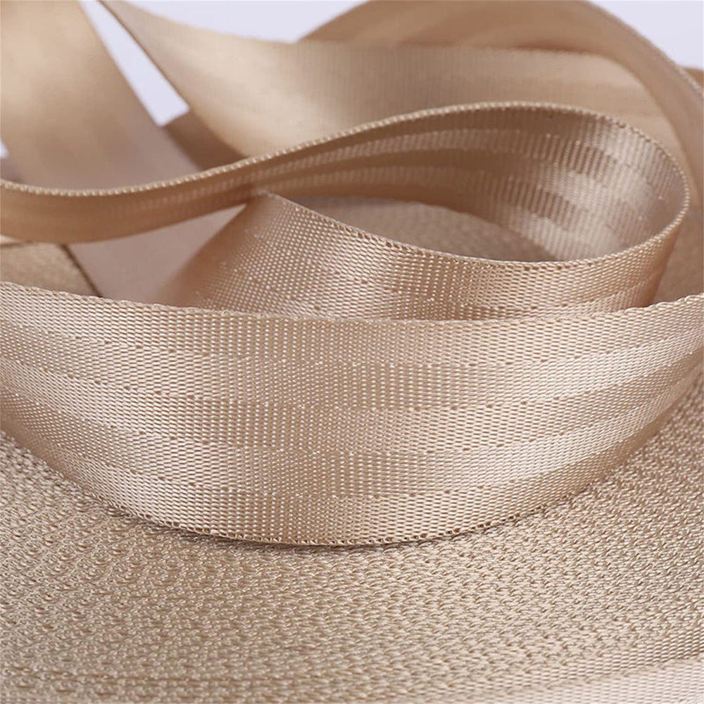 Close-up of YunYunStrap nylon weave showing durability.