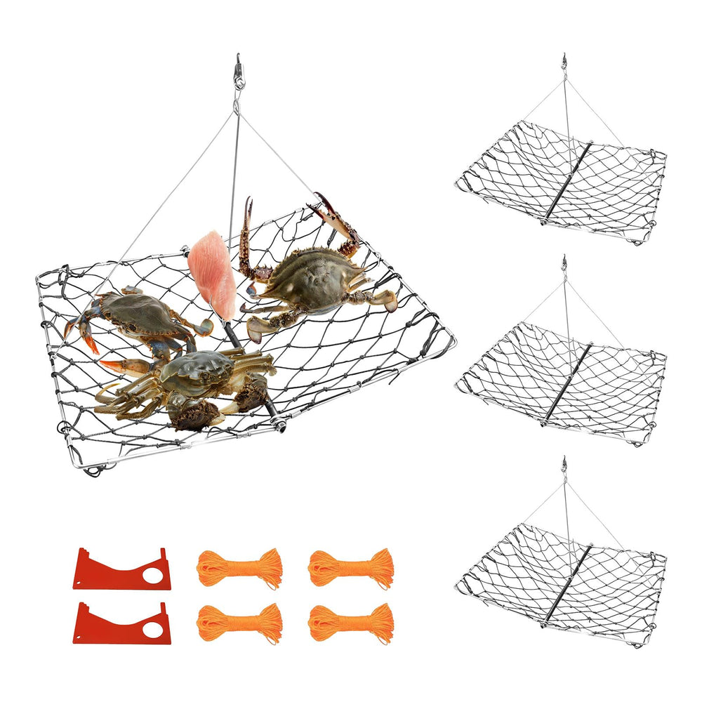 Yuqutum crab trap used in saltwater and freshwater environments.