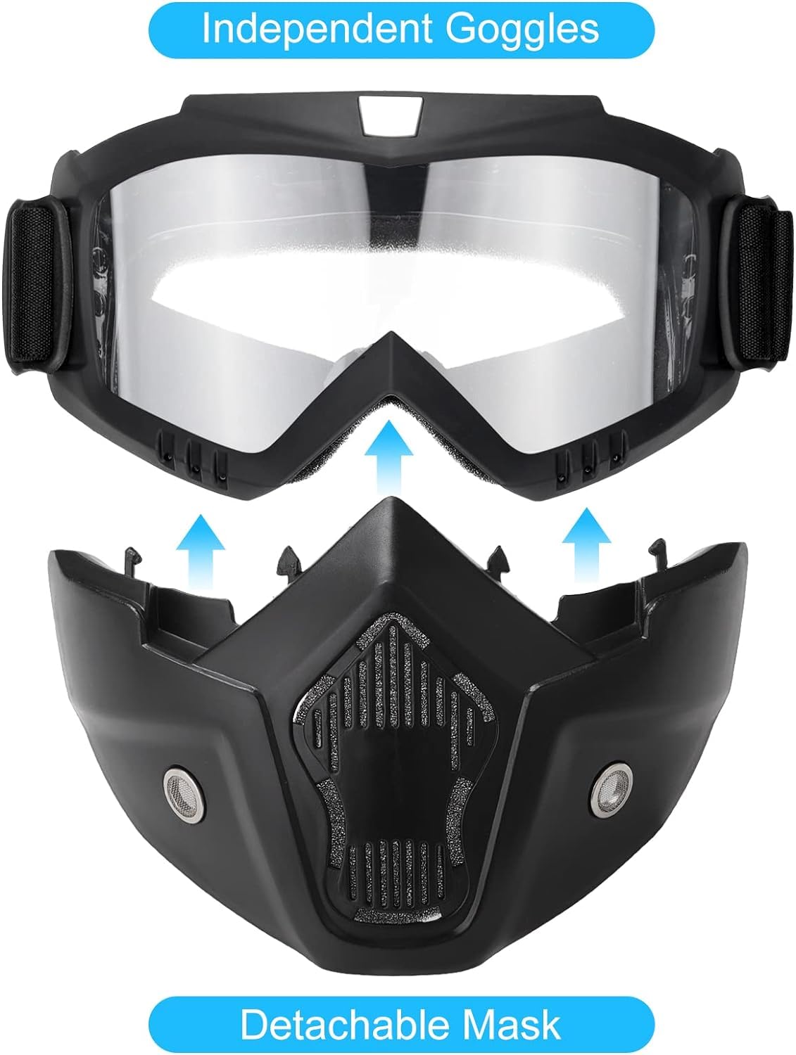 Yuxcnhaw helmet with adjustable suspenders and chin pad for secure comfort.