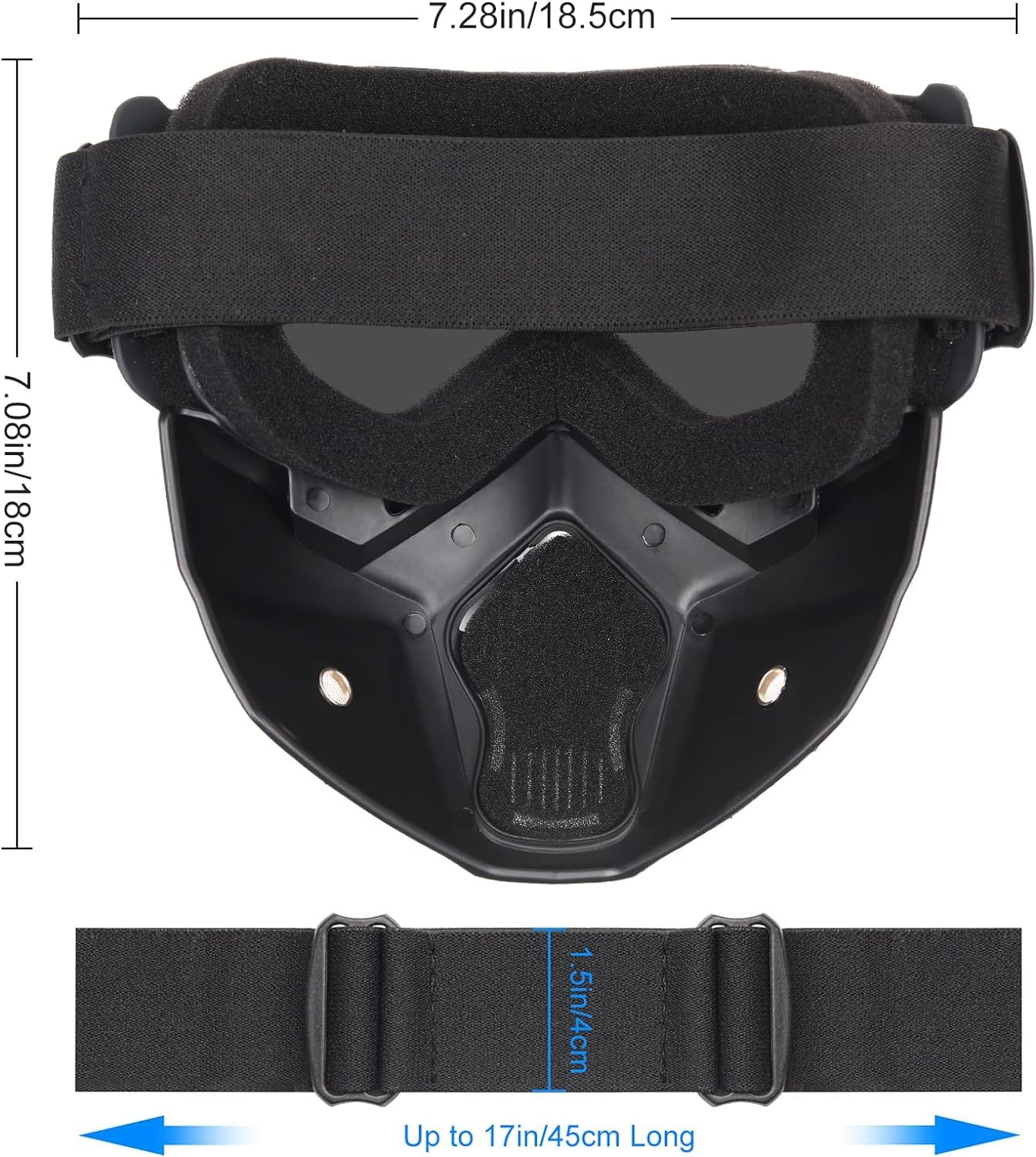 Yuxcnhaw airsoft helmet lightweight TPU frame reduces fatigue during play.