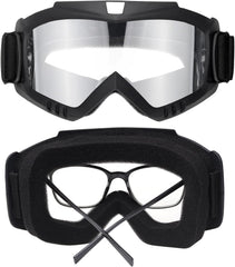 Yuxcnhaw lightweight TPU frame and polycarbonate lens for durability.