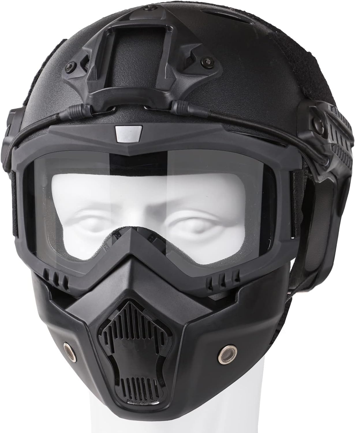 Yuxcnhaw packaging contents including helmet and mask