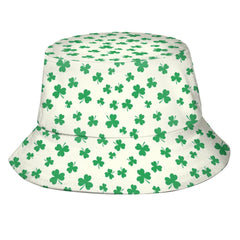 YUZEKABZ green shamrock bucket hat offering stylish sun protection